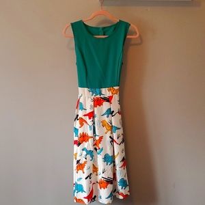 DINOSAUR DRESS